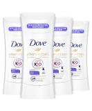 Dove Antiperspirant Deodorant Stick No White Marks 100 Colors Sheer Fresh 48Hr Protection for Women - 4 ct 2.6 oz Stick - Buy Online on GoSupps.com