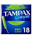 Tampax Compak Super Tampons with Applicator - Comfort & Protection for Every Flow | International Shipping Available - Buy Online on GoSupps.com