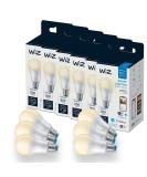 WiZ Connected 6-Pack Smart WiFi Light Bulb 60W Dimmable 2700K - Alexa & Google Home Compatible - No Hub Required - 6 Bulbs - Buy Online on GoSupps.com