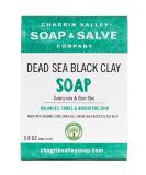 Buy Chagrin Valley Organic Natural Soap Bar - Dead Sea Black Clay | Eco-Friendly Vegan Handmade | Ship Internationally - Buy Online on GoSupps.com