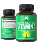 Peak Performance Raw Whole Food Natural Vitamin C Capsules from Acerola Cherry for Max Absorption. Vegan USA Sourced Vitamin C Supplement 90 Pills. 500 mg Serving or 2 Servings 1000mg - Buy Online on GoSupps.com