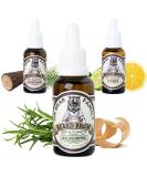 Wilderness Beard Oil for Men - 30ml - Jojoba & Argan Oil Blend for Healthier Growth and Softening - Nourishing Scented Moisturizer - Buy Online on GoSupps.com