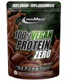 Ironmaxx 100% vegan protein zero - creamy chocolate 500g |Sugar -free and protein -rich protein powder from 4 components |vegan protein powder without aspartame chocolate - Buy Online on GoSupps.com