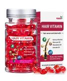 Buy Hair Serum for Frizzy & Dry Hair - Argan Avocado & Moroccan Oil Treatment - Vitamin-Packed Hair Oil Capsules (40 Caps) for Damaged Hair - Buy Online on GoSupps.com