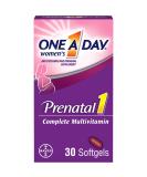 Women's Prenatal Multivitamin with Vitamin A, C, D, B6, B12, Iron, Omega-3 DHA - 30 Count - Pregnancy Supplement - Buy Online on GoSupps.com