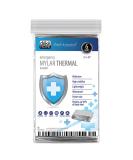 6 Pack Emergency Mylar Thermal Blankets - Space Blanket Survival Kit for Outdoors, Camping, Hiking, and Car Emergencies - Buy Online on GoSupps.com