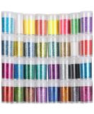 Teenitor Fine Glitter Set - 32 Assorted Colors 8g Jars - for Arts, Crafts, Makeup, Nail Art - 0.3mm Pigment Glitter - Buy Online on GoSupps.com
