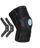 Thx4COPPER Hinged Knee Brace - Adjustable Open Patella Compression Support for Pain Relief & Injury Protection - M (Pack of 1) - Buy Online on GoSupps.com