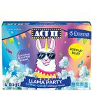Act II Llama Party Cotton Candy Flavored Microwave Popcorn 16.5 oz- 6 Count | Pack of 6 - Buy Online on GoSupps.com