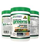 Ecostream Naturals Vital First Daily Greens Superfood Powder - 30 Servings - Buy Online on GoSupps.com