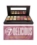 W7 Delicious Natural & Berry Eyeshadow Palette - 11.2g | Premium Vegan Makeup for Stunning Eye Looks - International Shipping Available - Buy Online on GoSupps.com