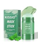 KISSIO Green Tea Mask Stick - Blackhead Remover & Deep Pore Cleansing Face Mask with Volcanic Mud Natural Cruelty-Free for All Skin Types 1.35oz - Buy Online on GoSupps.com