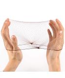 ZEONHEI 200 PCS 20 Inch Hair Nets - Invisible Elastic Edge Mesh Nylon for Bun - Pack of 100 Black & 100 Brown - Buy Online on GoSupps.com