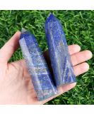 Buy Xiannvxi Large Lapislazuli Crystal Tower - 9-10cm Hexagonal Point Rod for Meditation & Energy | Natural Gemstones - Buy Online on GoSupps.com