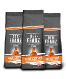Der-Franz Caramel Coffee Blend - 3 x 500g Arabica and Robusta Beans - Buy Online on GoSupps.com