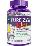 ZzzQuil Pure Zzzs Kidz Melatonin Sleep Aid Gummies for Kids - 72 Count - Buy Online on GoSupps.com