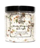 Money Drawing Herbal Bath Salts 8 oz for Prosperity, Wealth, and Abundance | Rituals for Hoodoo, Voodoo, Wicca, Pagan Magick - Buy Online on GoSupps.com
