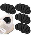 Molain 4 Pairs Shoe Pads Heel Cushions Inserts Heel Grips Self-Adhesive Heel Pads for Loose Shoe Too Big Improved Shoe Fit and Comfort Prevent Heel Slipping Rubbing Blisters Foot Pain Black - Buy Online on GoSupps.com
