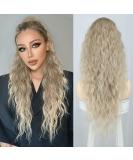 Pference Extensions: 65cm Blond Lang Wound Ponytail - Natural Kunsthaar Hair Extensions for Women | Afro Braid Style - Buy Online on GoSupps.com