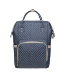 Caucko Baby Diaper Bag with Stroller Hook - Multifunctional Nylon Travel Backpack Large Capacity with Multiple Compartments - Gray (KT01-4) - Buy Online on GoSupps.com