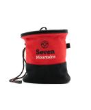 Shop Seven Mountains Boulder Accessories - Black & Red Chalk Bag Set with Bamboo Brush & Chalkball for Ultimate Climbing Safety - Buy Online on GoSupps.com