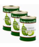 Buy Food-United Jackfruit in Brine | 3x280g Vegan Meat Substitute | Young Jackfruit Pieces for Curry & Goulash - Buy Online on GoSupps.com