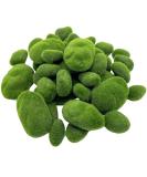 DUENEW Artificial Moss Rocks - 40PCS Decorative Moss Balls for Plants, Home Decor & Crafts - Green Moss Covered Stones in 4 Sizes - Buy Online on GoSupps.com