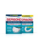 Sea Bond Denture Adhesive Seals Multipack - Zinc Free, All Day Hold - 30 Uppers and Lowers - Buy Online on GoSupps.com