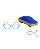 Children's Blue Light Filter Glasses - UV Block TR90 Round Frame for Girls + Anti-Slide Tape & Case - Buy Online on GoSupps.com