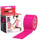 Water Resistant Kinesiology Tape for Athletes - Reduce Pain & Aid Injury Recovery - 5cm x 5m Uncut - Pink Hot Pink - Buy Online on GoSupps.com