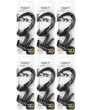Nite Ize Figure 9 Carabiner Large Rope Tightener Aluminum Tie (6-Pack) - Buy Online on GoSupps.com