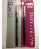 Maybelline Expert Eyes Eyeliner Liner Pencil - Ebony Black Bonus Pack - Buy Online on GoSupps.com