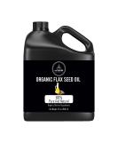 Organic Flaxseed Oil (32oz) by Naturevibe Botanicals | 100% Pure & Natural - Buy Online on GoSupps.com