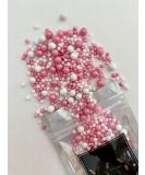 Edible Luxe Pearl White & Pink Cake Sprinkles Luxury Mix 45g Cupcake Cake Decoration White Sprinkles Cake Sprinkles Mix - Buy Online on GoSupps.com