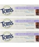 Tom's of Maine Natural Whole Care Toothpaste with Fluoride Cinnamon Clove 3-Pack - Buy Online on GoSupps.com