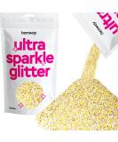 Hemway Ultrafine Extra Fine Sparkle Glitter 100g | Cosmetic Safe Silver & Gold | Premium Craft Glitter for DIY Projects - Buy Online on GoSupps.com