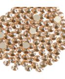 Beadsland 1440 pieces flat back rhinestones nail crystals rhinestones for nails golden champagne SS20 (4.6-4.8mm) Golden champagne SS20/1440PCs - Buy Online on GoSupps.com