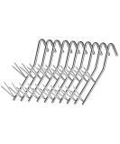 Buy 10 Pieces Double V-Tip 17 cm Fish Smoking Hooks - Premium Quality International Shipping - Buy Online on GoSupps.com