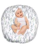 Newborn Lounger Cover Removable Cover Ultra Soft Comfortable Lounger Slipcover Removable Cover for Infant Lounger Pillow (Leaf) - Buy Online on GoSupps.com