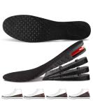GTETKDE 3.54 Inches Shoe Lifts for Women & Men - Height Increase Insoles - Shoe Inserts for Height 2.75-3.54 Inch - Black (Pack of 1) - Buy Online on GoSupps.com