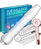Retoo high frequency stab face darsonval skin therapy device portable high frequency skin tightening set fold reduction body facial massage device 4 tips cosmetic device acne treatment - Buy Online on GoSupps.com