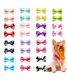 Symphonyw Dog Hair Bows 28 Pcs Daisy Flower Dog Hair Bows with Elastic Rubber Bands Pet Dog Grooming Hair Bands Hair Accessories for Long Hair Puppy Kitten Dogs Cats Random Color Multi-colored B - Buy Online on GoSupps.com