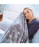 Coastal Theme Cooling Throw Blanket | Lightweight & Breathable | Double Sided Cold Effect | 50x70 Space Grey XL Throw - Buy Online on GoSupps.com