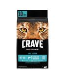CRAVE Grain Free High Protein Cat Food - Adult Salmon & Ocean Fish 10lb - Buy Online on GoSupps.com