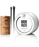 50g White Brow Paste Mapping String Eyebrow Brush Kit | Brow Shape & Define | Eyebrow Tinting Tool - Buy Online on GoSupps.com