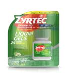 Zyrtec 24 HR Allergy Liquid Gels - Cetirizine HCI Antihistamine (40 ct) - Buy Online on GoSupps.com