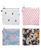 4-Pack Multi-Colored Storage Bags for Women's Bandages - Periodica Zip Bags for First Period Gifts & Teenage Girls - Buy Online on GoSupps.com