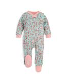 Burt's Bees Baby Organic Sleep & Play Romper-Jumpsuit | Ditsy Floral | 0-3 Months - Buy Online on GoSupps.com
