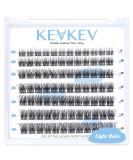 Lash Clusters 84 Pcs DIY Cluster Eyelash Extensions | Individual Soft & Comfortable C-Mix (8-16mm) Light Rain - Buy Online on GoSupps.com