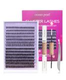 DIY Lash Extension Kit 280pcs - 20D+50D 10-16mm Mix C/CC/D Curl Cluster Lashes with Bond and Seal Tweezers - Soft Light Eyelash Extension Kit for Home Use - Buy Online on GoSupps.com